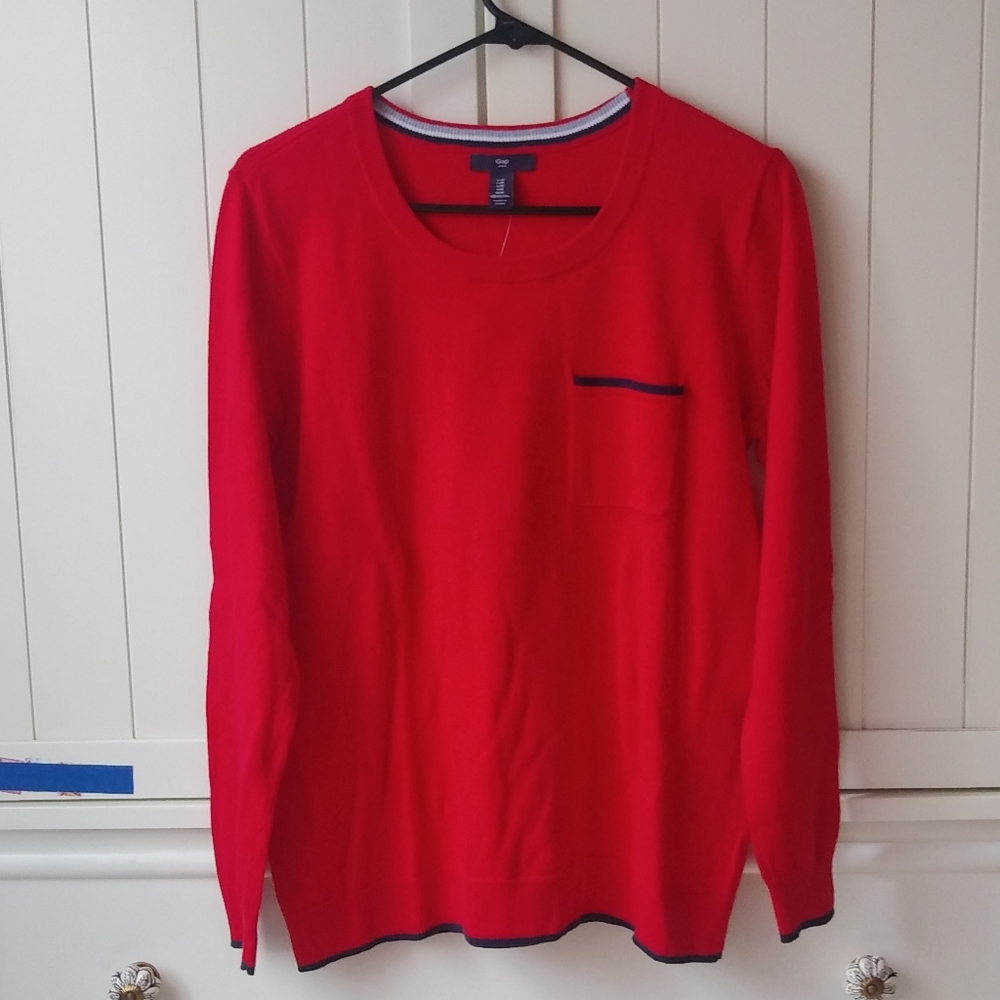 NWT Gap 100% Cotton Crew Neck Sweater (M)
